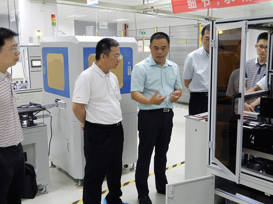 Guangdong Provincial Science and Technology Department leaders visit and investigate Samson Technology_hjhb861.com