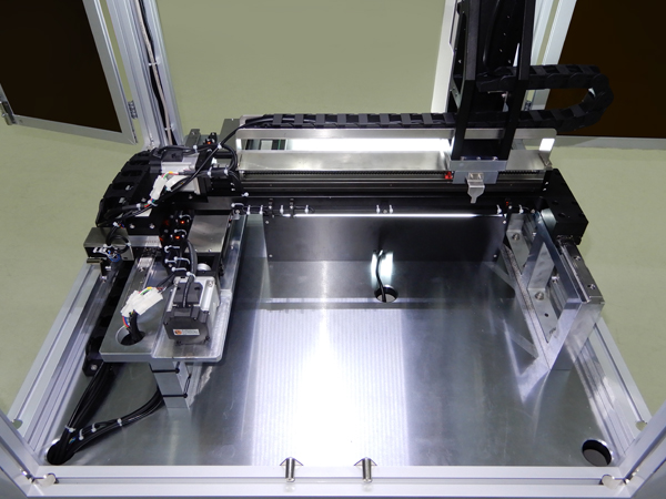 Cell phone fingerprint support frame form factor inspection